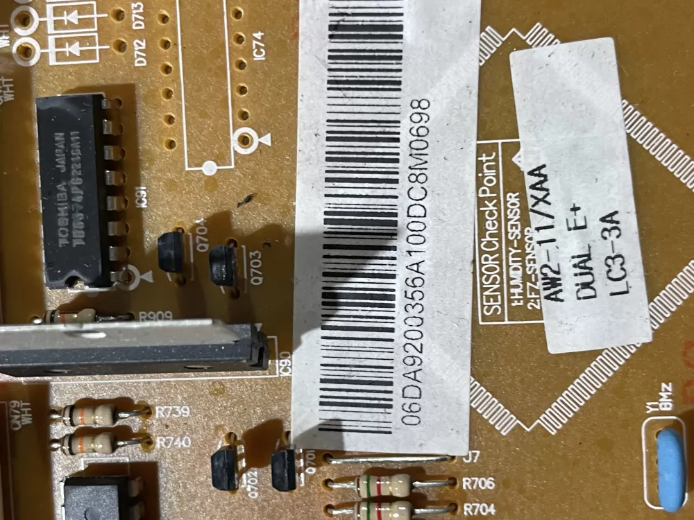 Samsung DA92 00356A DA41 00750B Refrigerator Control Board AZ92189 | Wmv386