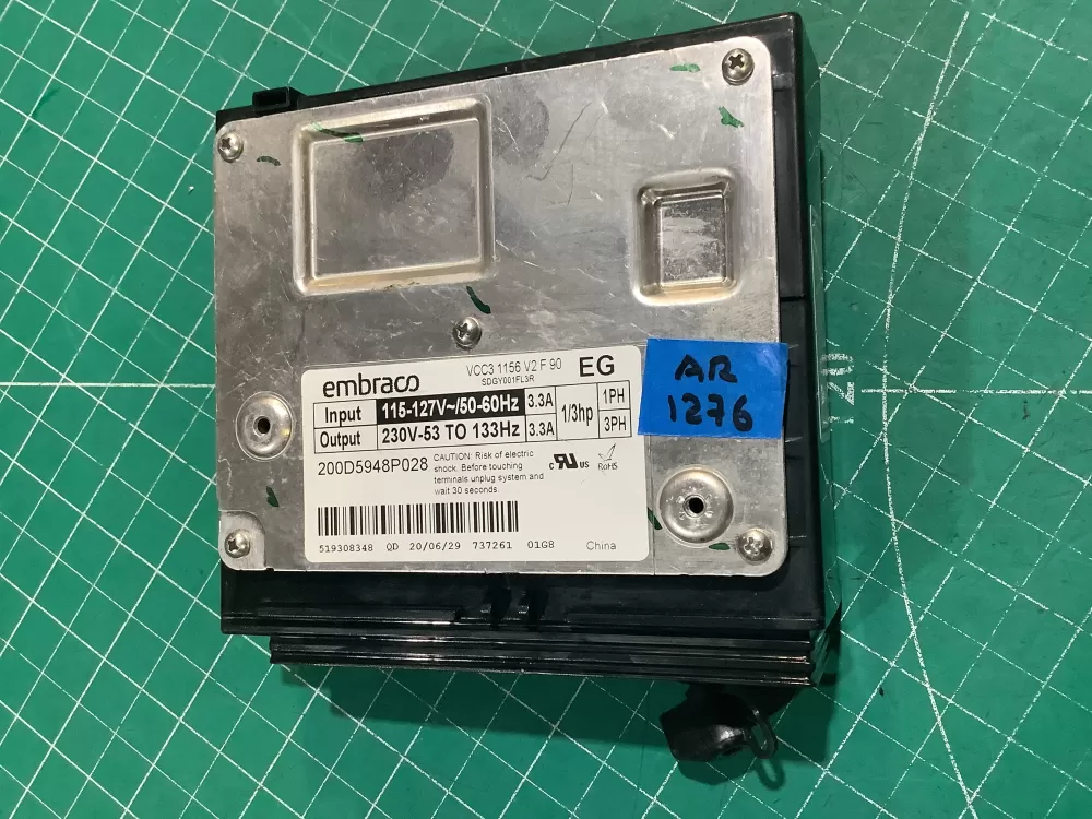GE 200D5948P028 Refrigerator Control Board Inverter AZ227663 | AR1276