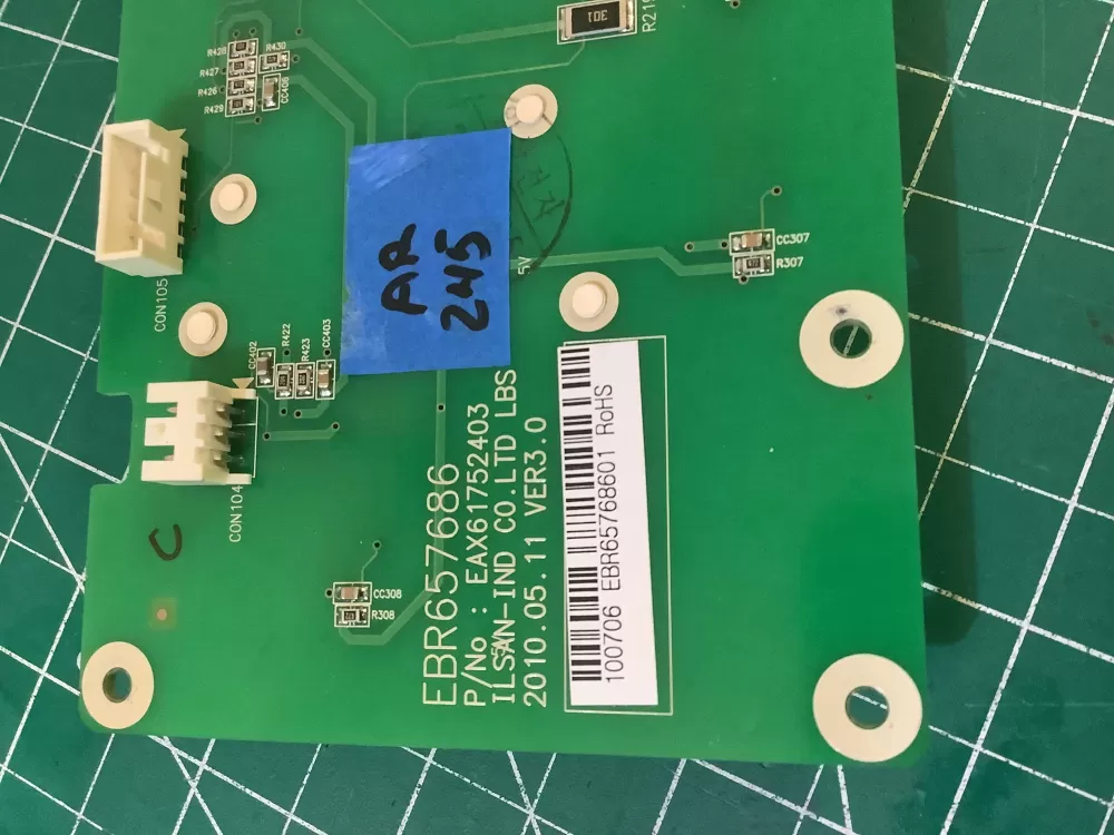 LG Kenmore EBR65768601 Refrigerator Control Board AZ192455 | AR245