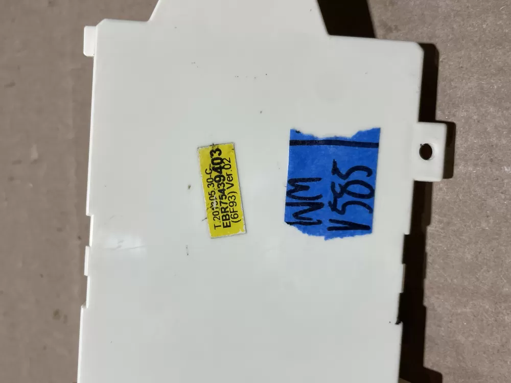 LG EBR75439403 Dryer Control Board AZ65977 | Wmv585