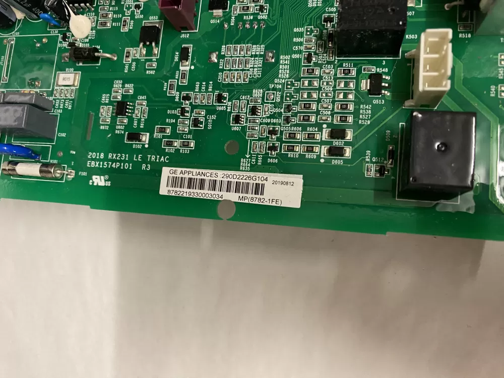 GE 290D2226G104 WH18X28642 Refrigerator Control Board AZ207053 | BK2256