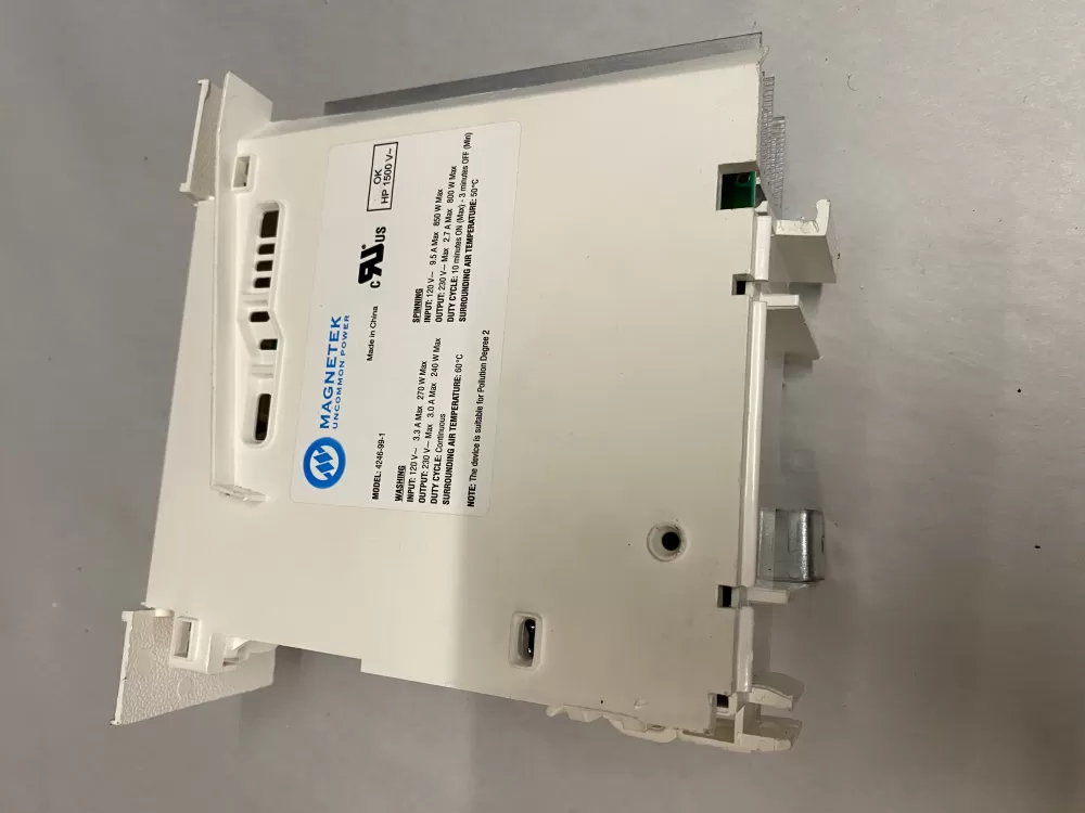 Frigidaire  Kenmore  Electrolux  White Westinghouse 5304504863  AP6025819  134409905  4452243  PS11758142  S134409904  S134409905  4246991  4246-99-100  01620880 Washer Control Board
