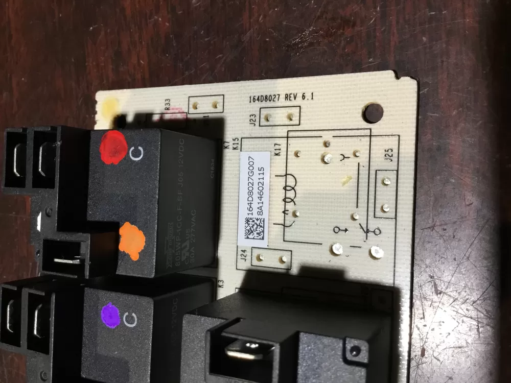 GE 164D8027G007 Wb27t11326 Range Control Board Relay AZ65932 | NR2115
