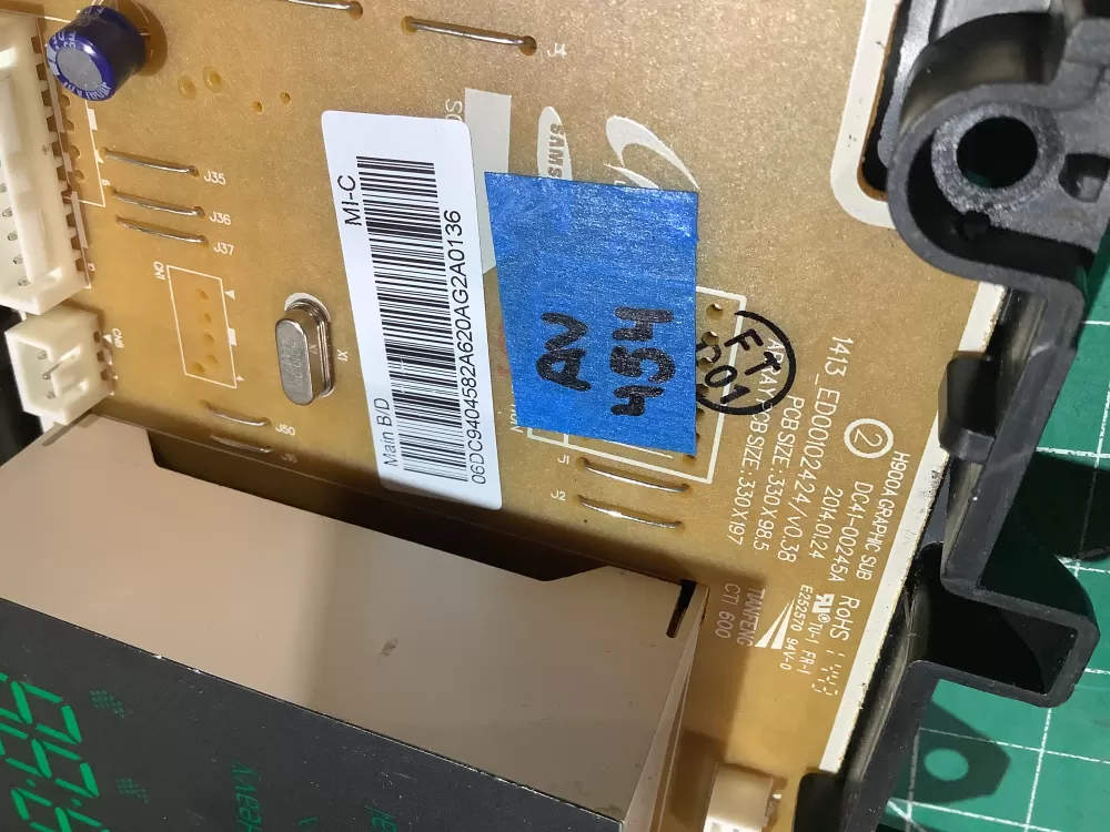 Samsung Dryer Control Board DC94-04582A AZ185693 | AV454