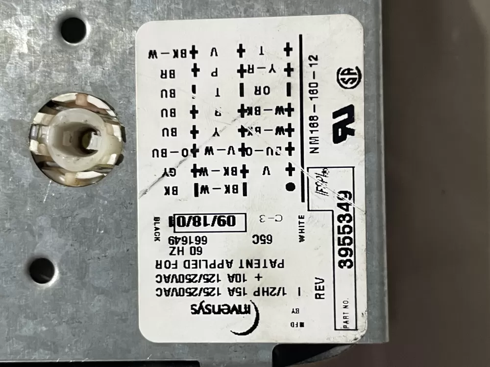 Kenmore 3955193 3955349 3955736 3955773 661649 Washer Timer AZ141498 | Wm2230