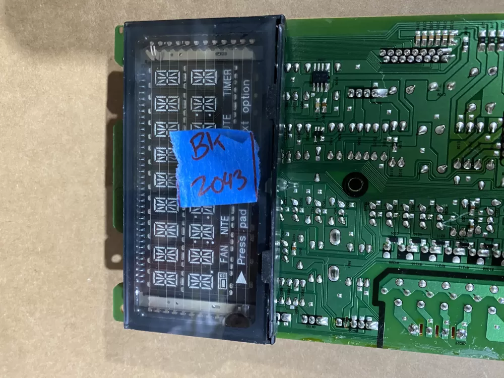 Samsung DE92-02446A AP5588101 Dishwasher Display Control Board AZ59005 | BK2043