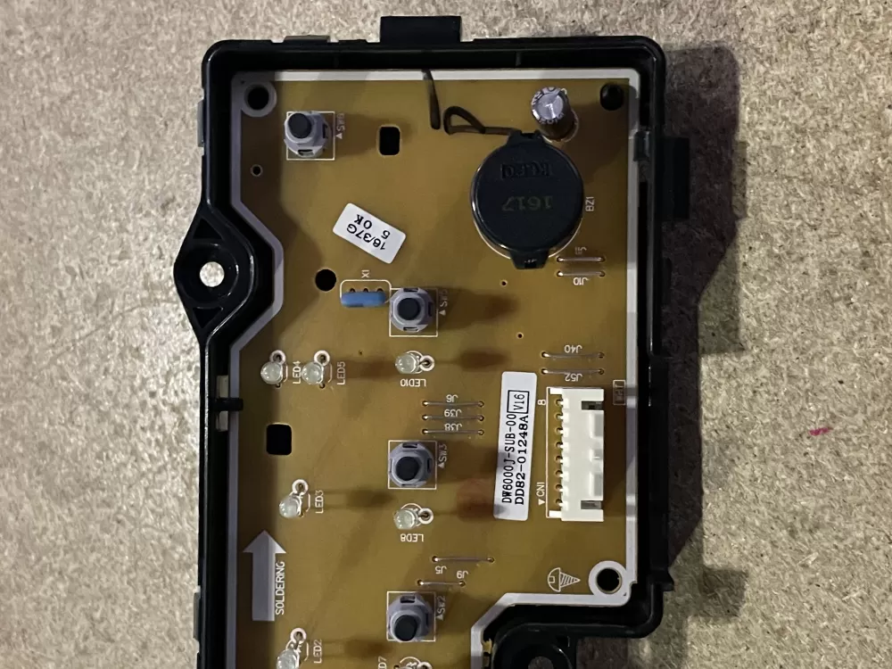 Samsung DD82 01248A Dishwasher Control Board AZ27367 | KM210