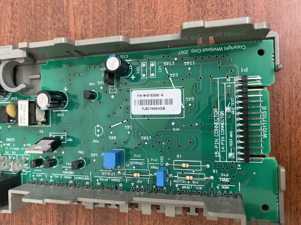 Whirlpool KitchenAid W10056352 Dishwasher Control Board AZ33364 | BK1684