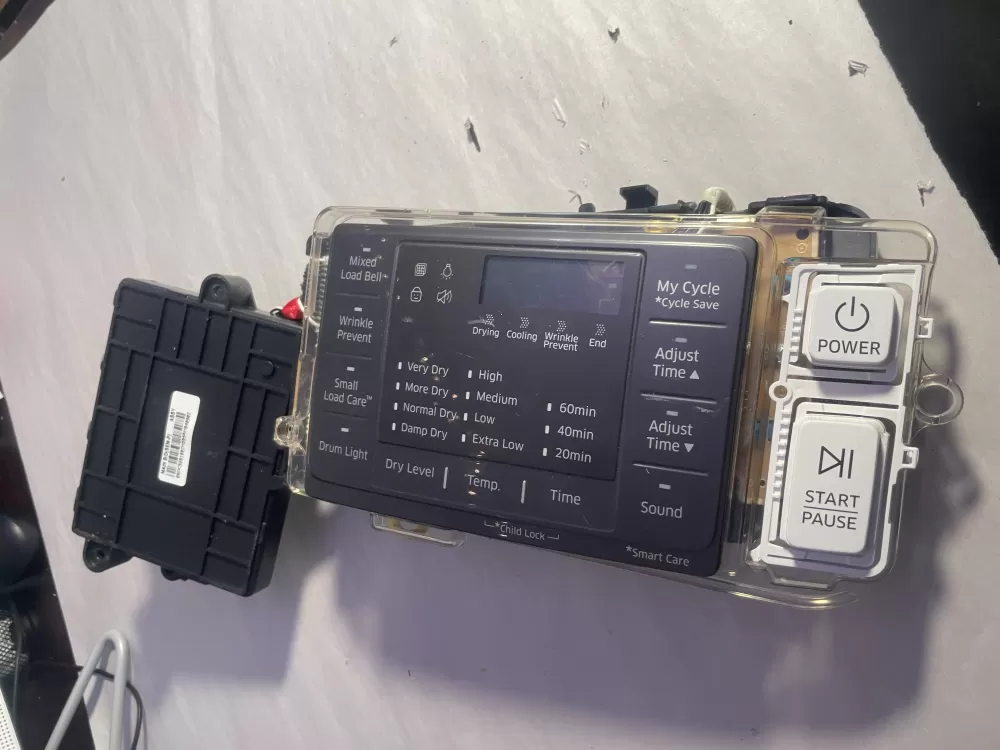 Samsung DC92-01607H DC9201607H Dryer Control Board Interface