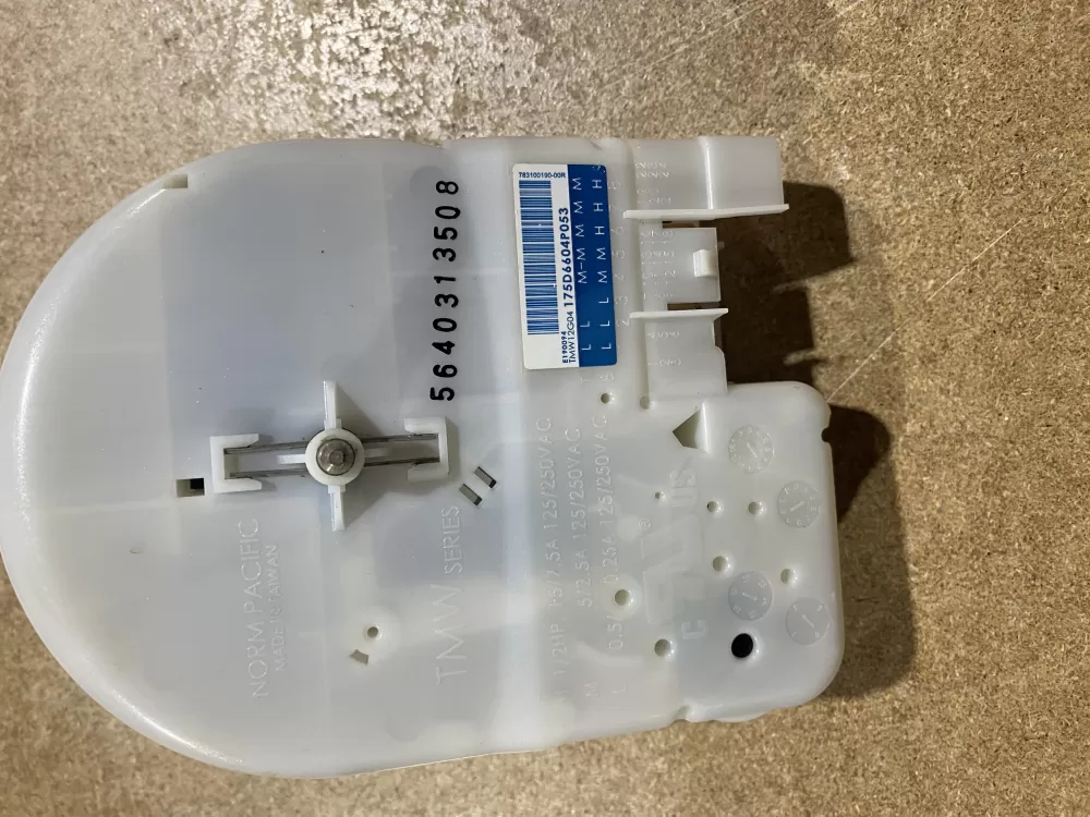 GE WH12X10527 175D6604P053 Washer Timer