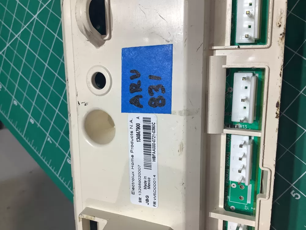 Frigidaire Electrolux 134847900 Washer Control Board AZ173679 | ARV831