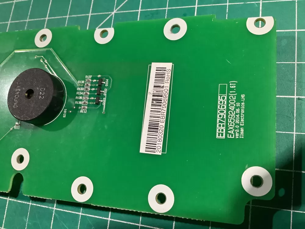 LG EBR79069501 Refrigerator Control Board AZ148165 | NR2486