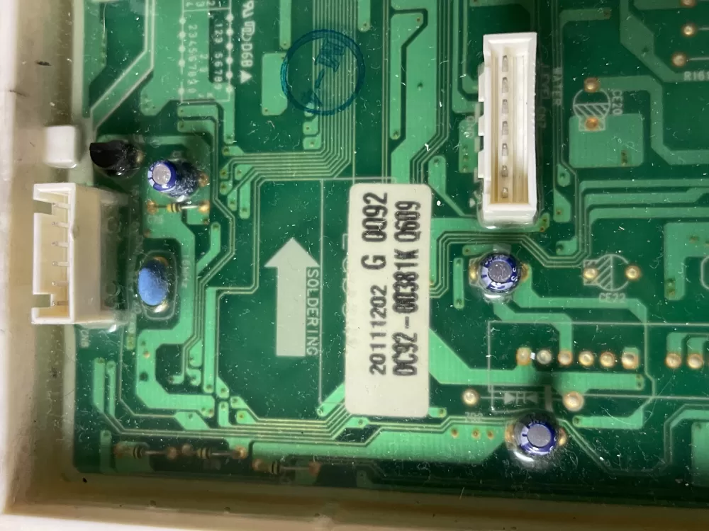 Samsung DC92-00381K AP5324657 Washer Control Board AZ53045 | Wmv524