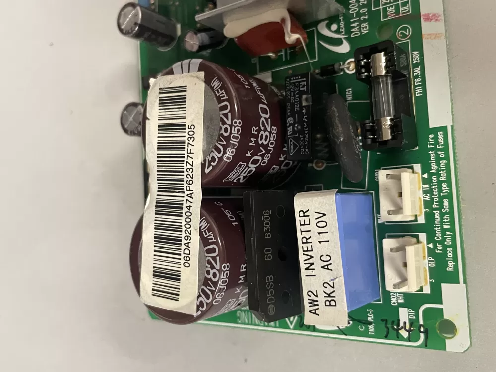 Samsung DA41-00614F DA92-00047A Refrigerator Control Board AZ220057 | Wm1979