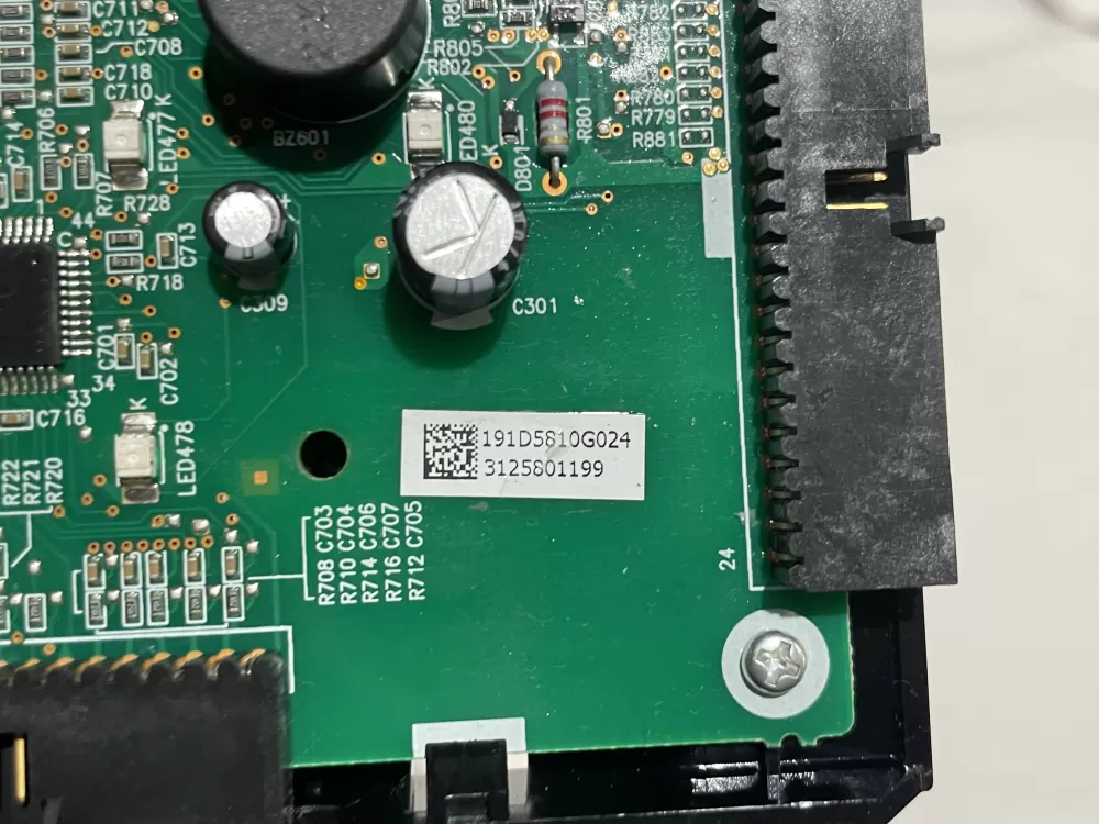 GE WB27T11430 WB27T11355 Range Oven UI Control Board AZ142760| Wmv552