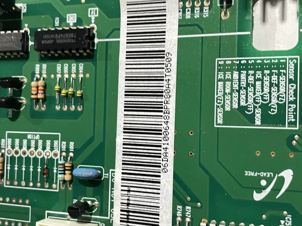Samsung DA41-00648B DA4100648B Refrigerator Control Board AZ227810 | Wm1898