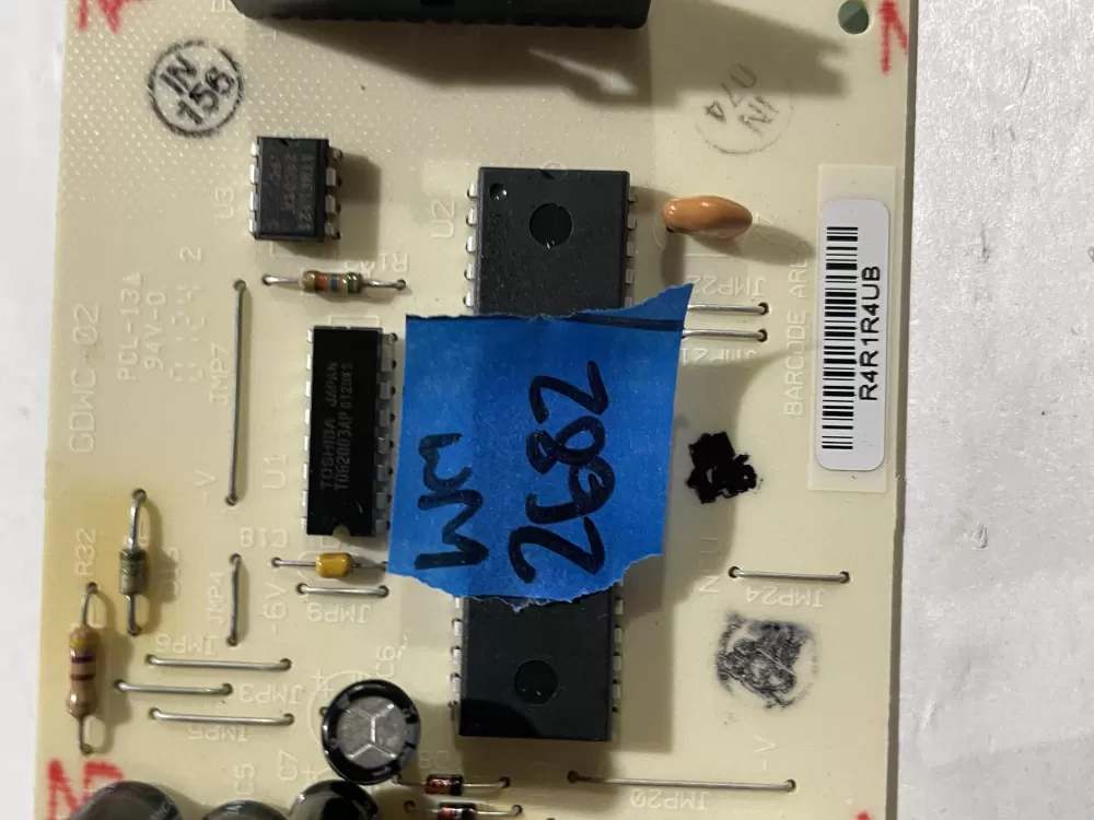 Whirlpool dishwasher electronic control board R4R1R4UB AZ186717 | Wm2683