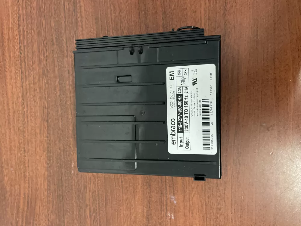 Embraco 519306255  VCC31156J1F13 Refrigerator Compressor Inverter Control Board