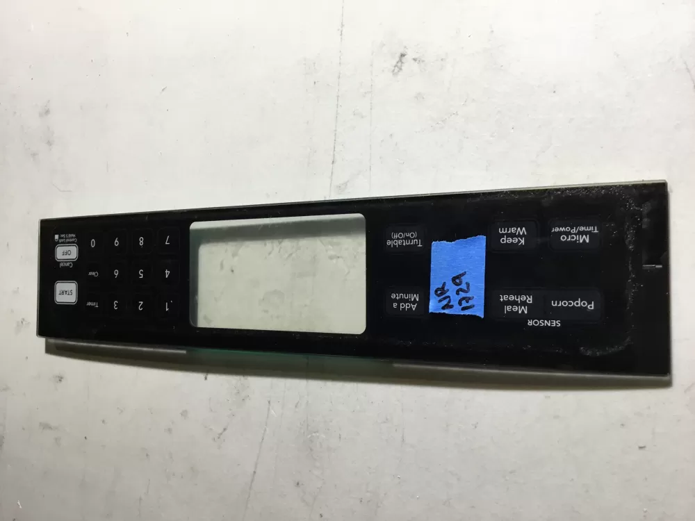 KitchenAid MW/Oven Glass Control Panel Part # W10116267 AZ41860 | NR1729