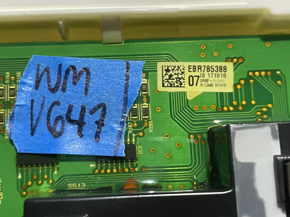 LG Agl75452910 Ebr81634305 Washer Control Board Panel AZ138351 | Wmv647