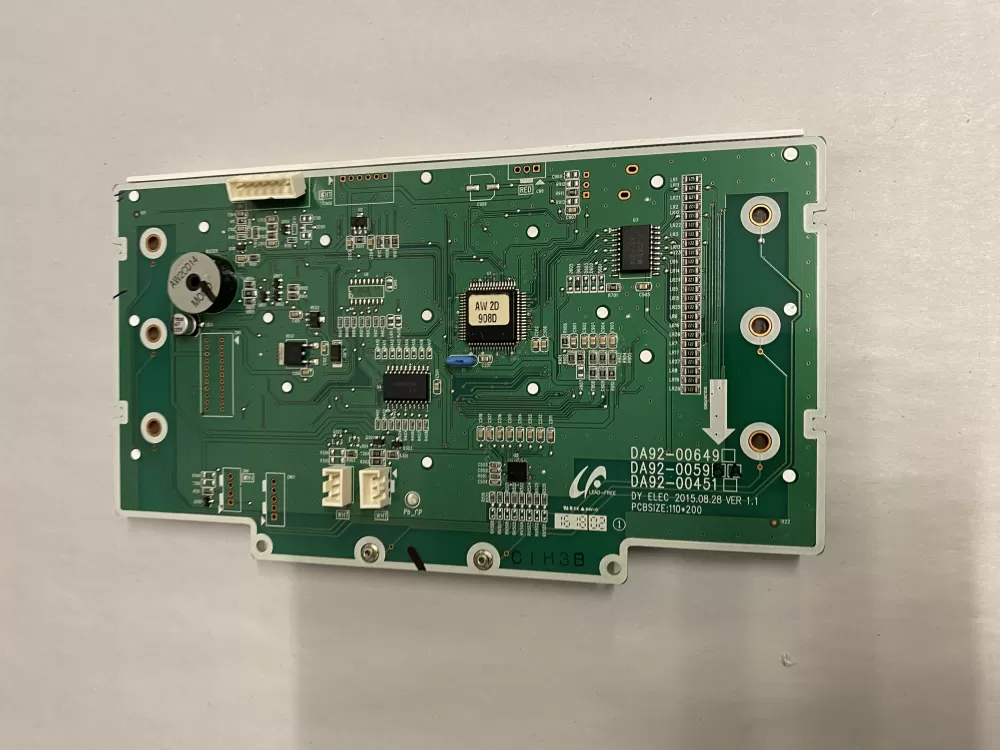 Samsung DA92 00595A Refrigerator Control Board Dispenser AZ212980 | BK1556