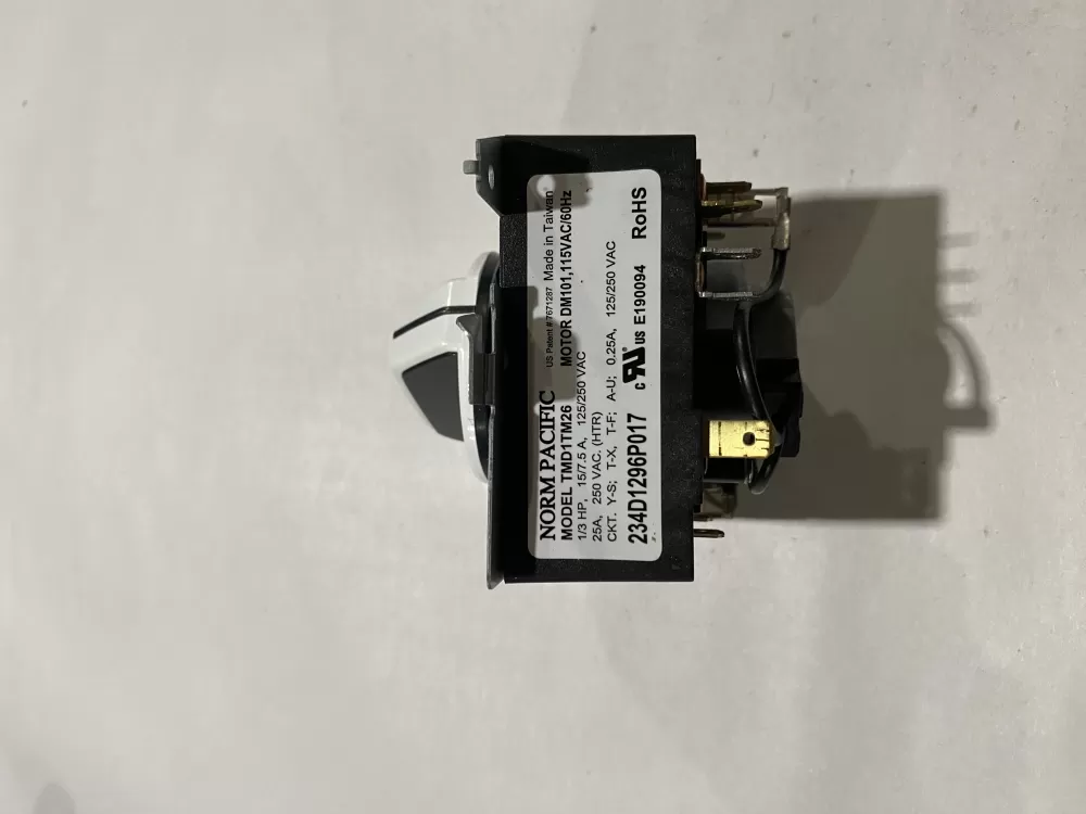 Kenmore General Electric WE4M521 WE04X22654 Dryer Timer AZ180237 | BK2676
