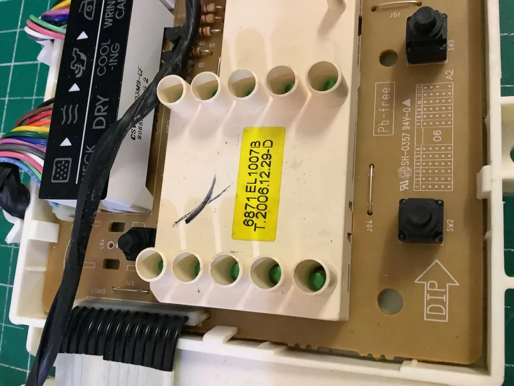 GE LG 6871EL1007B Dryer Control Board Interface AZ188168 | NRV864