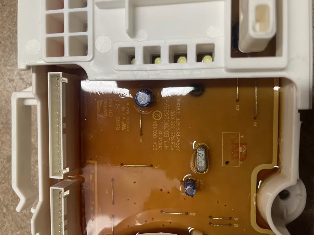 Samsung DC41 00242A Washer Control Board AZ4631 | KMV224