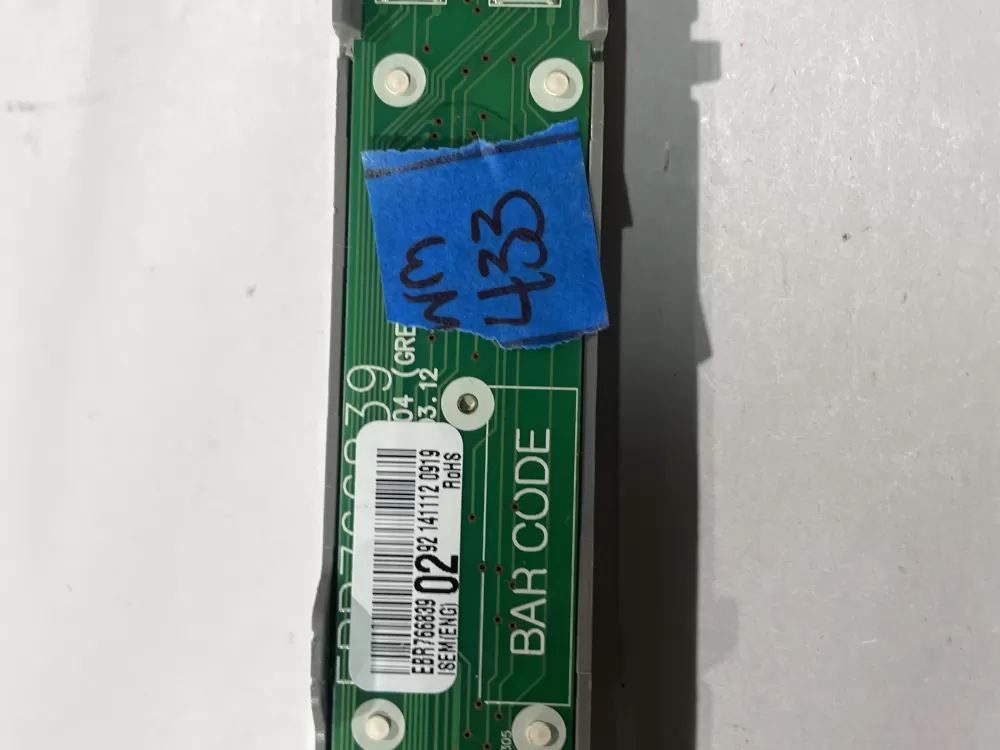 LG EBR76683902 Refrigerator Control Board AZ176265 | Wm433