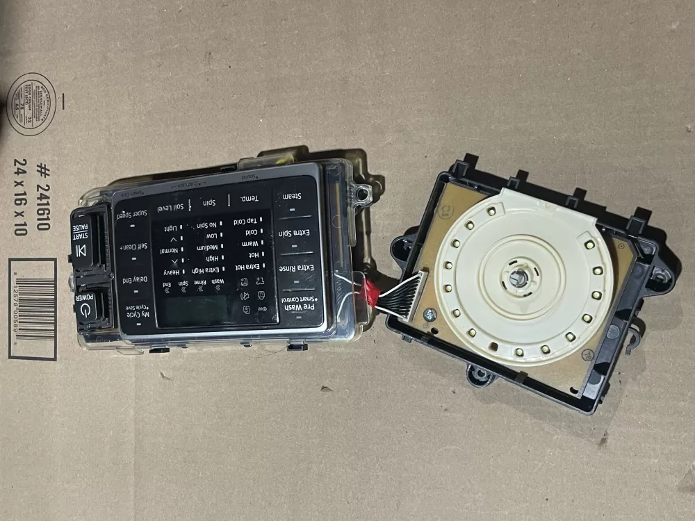 Samsung DC92-01802L Washer Control Board UI Display PCB