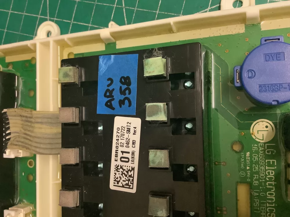 LG Washer Control Panel Agl73093123 Ebr79203408 AZ206579 | ARV358