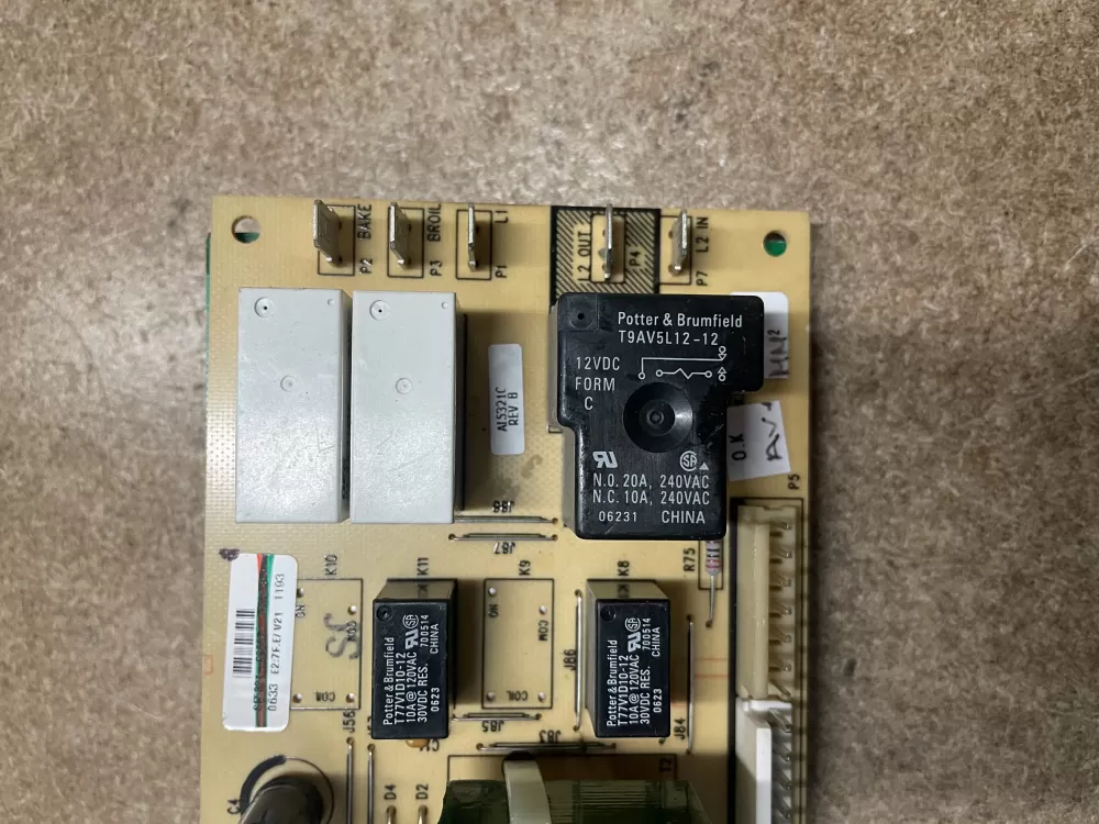 Kenmore SF5321 S8307 316418307 Range Oven Control Board AZ15405 | KM1634