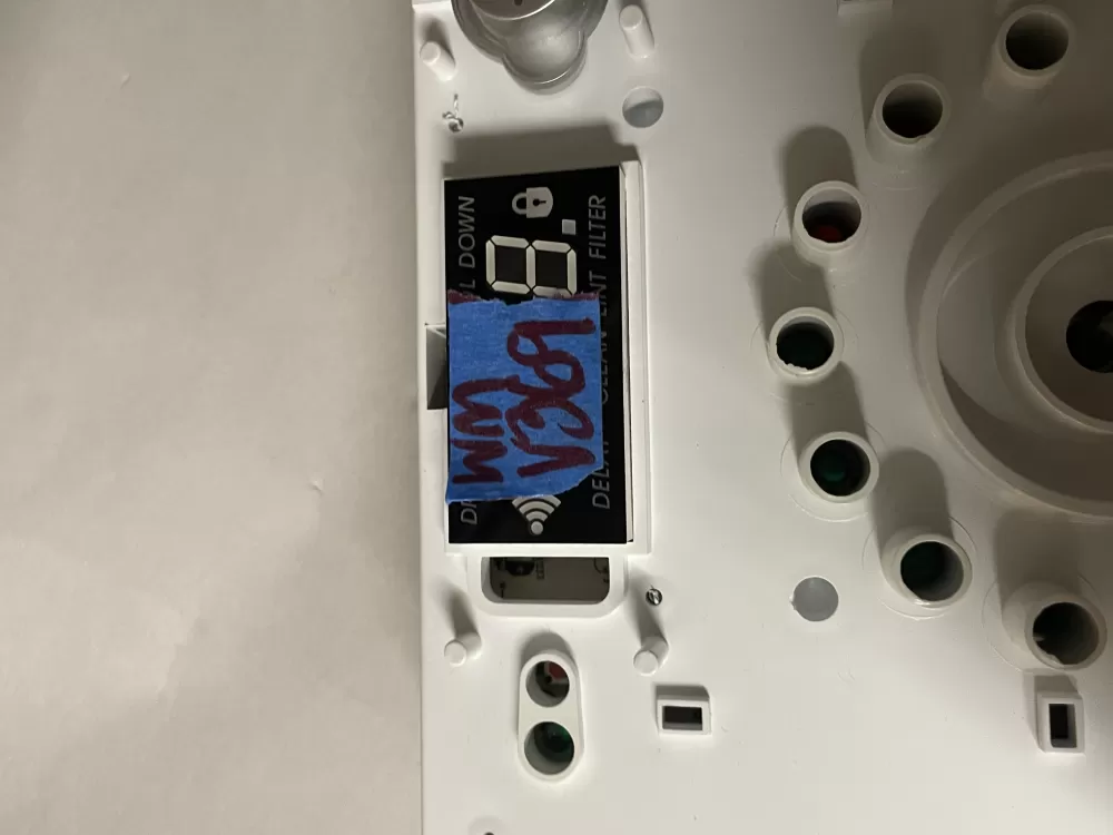 GE 212D1119P006 WE4M386 Dryer Control Board Interface AZ47726 | Wmv369