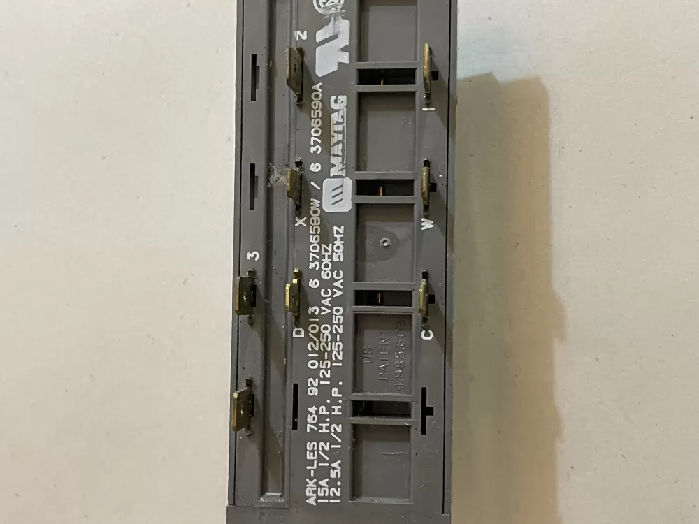 Maytag 6 3706580W Dryer Temperature Switch AZ145412 | KM863