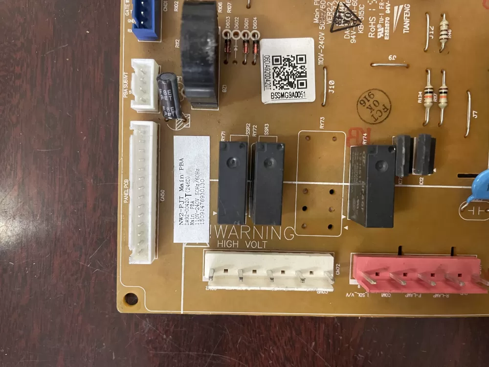 Samsung DA92 00420T DA9200420T Refrigerator Control Board AZ35729 | KM328