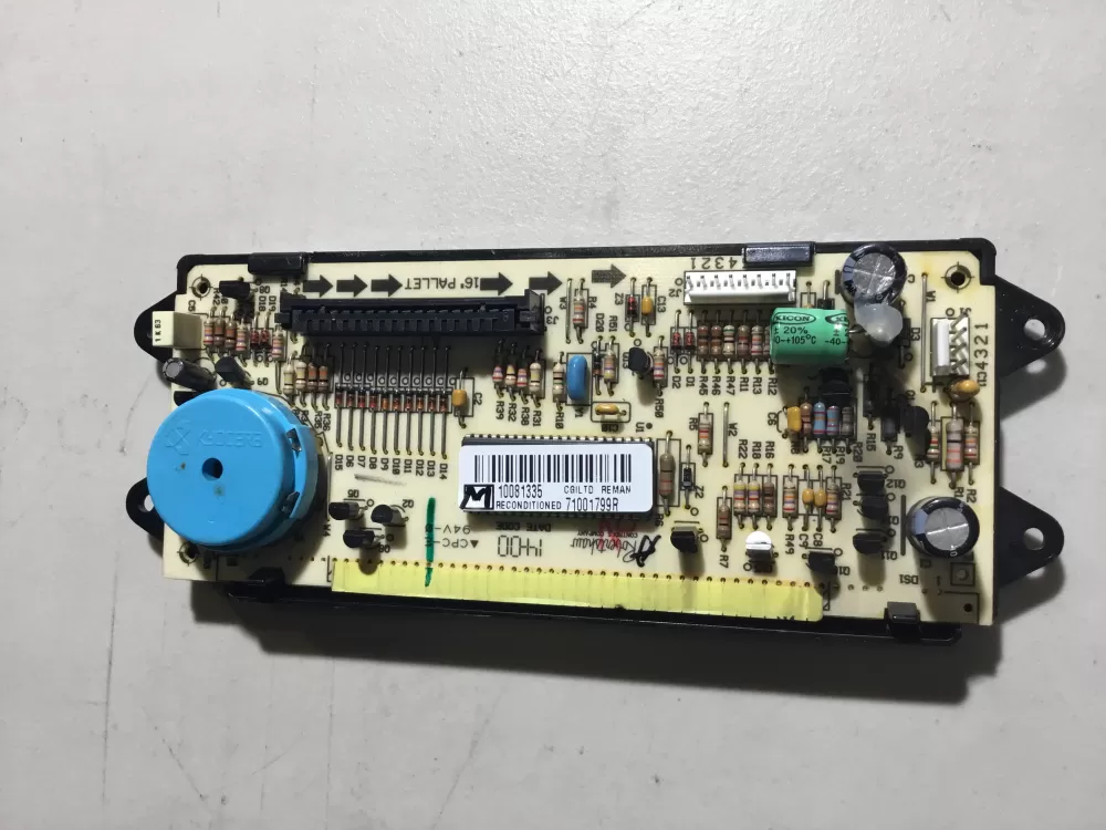 Jenn-Air WP71001799 Range UI Display Oven Control Board AZ38414 | NR4
