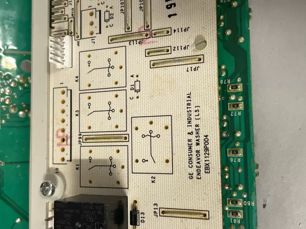 GE WH12X10614 175D5261G039 EBX1129P004 Washer Control Board AZ225265 | Wm1090