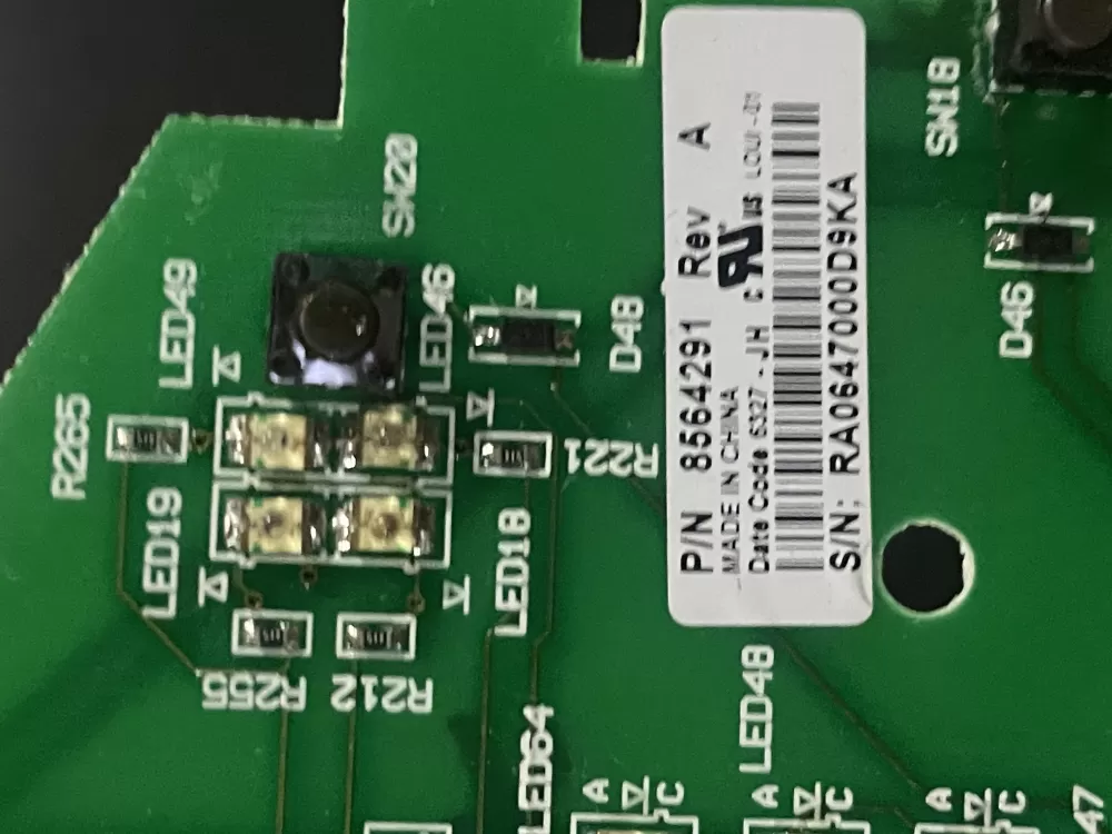 Whirlpool Maytag Kenmore Sears 8564291 Washer Control Board AZ24773 | WM437