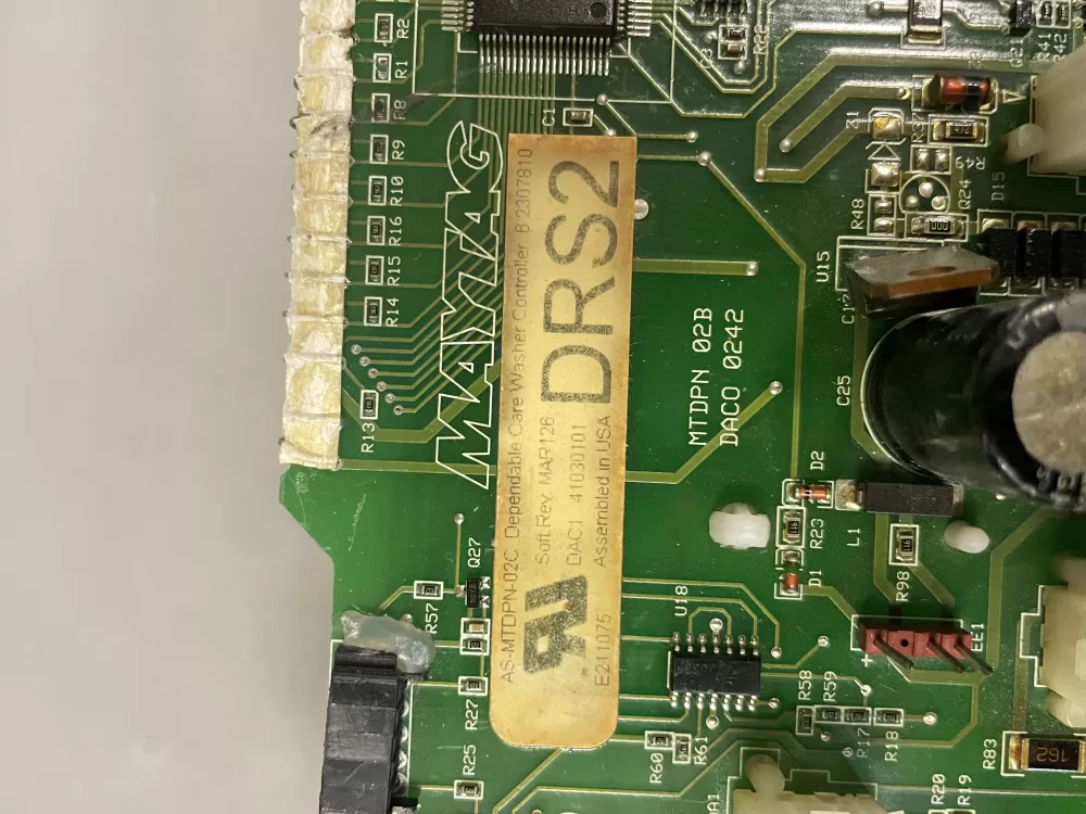 Maytag 41030101 E211075 Commercial Dryer Display Control Board AZ220519 | Wm2011