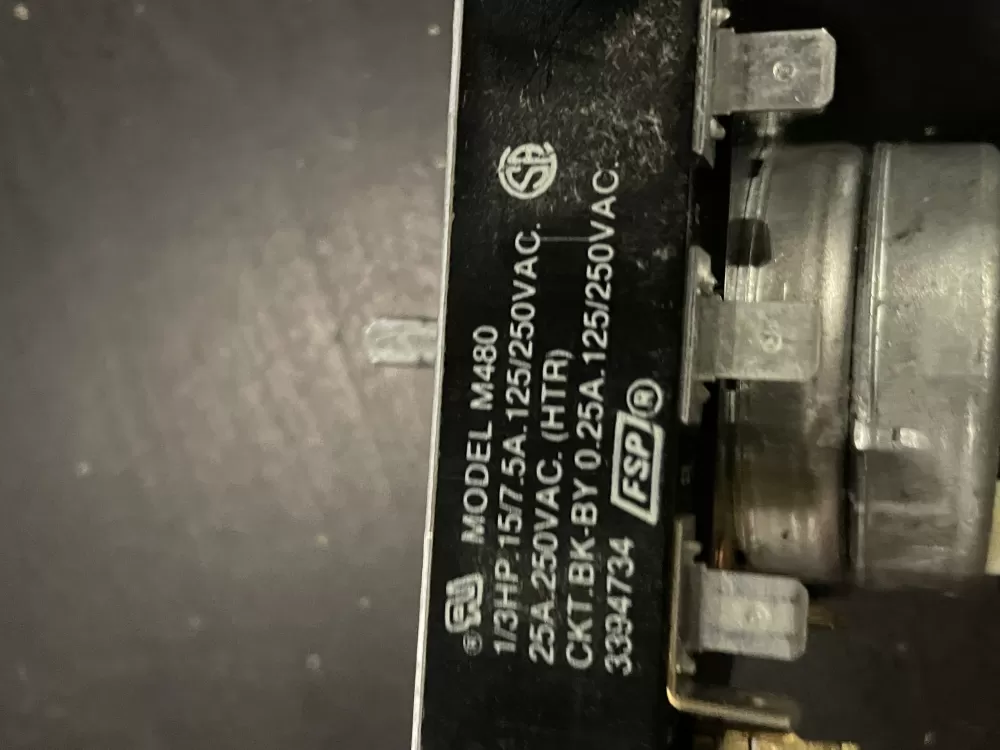 Whirlpool 3394734 M480 Dryer Timer AZ27729 | WM116
