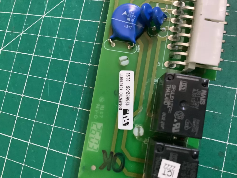 Maytag Amana WP67003622 Refrigerator Control Board Dispenser AZ174221 | NR2621