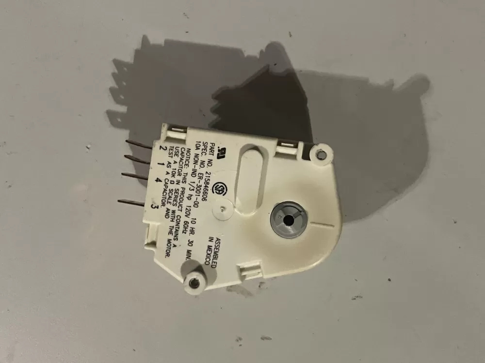 Frigidaire Kenmore 215846602 215846606 Refrigerator Defrost Timer AZ31768 | Wm16