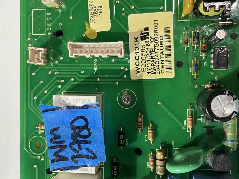 GE Kenmore WH12X20274 E226586 Washer Control Board AZ199806 | Wm2780