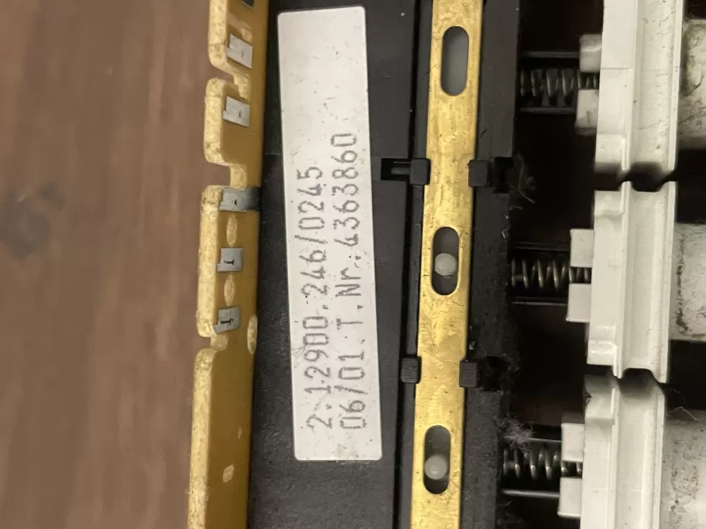 Miele 4363860  Washing Machine Control Board Push Button Switch AZ95188 | Wm1122