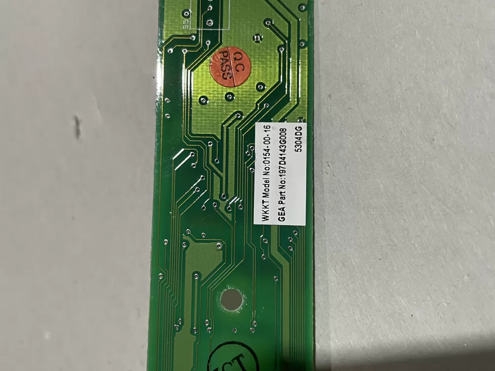 GE 197D4143G008 Wr55x10831 Refrigerator Control Board AZ188875 | Wm1563