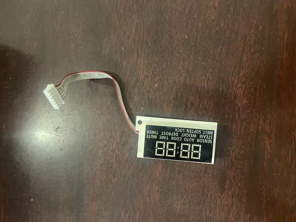 GE 17170000016401 Microwave LED Display Clock