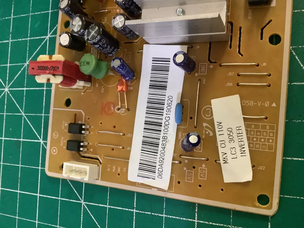 Samsung DA92-00483B Refrigerator Control Board Inverter AZ211686 | NR1768