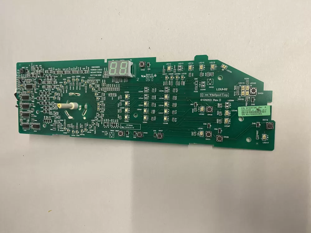 Whirlpool W10297397 WPW10297397 Washer Control Board AZ216456 | BK1397