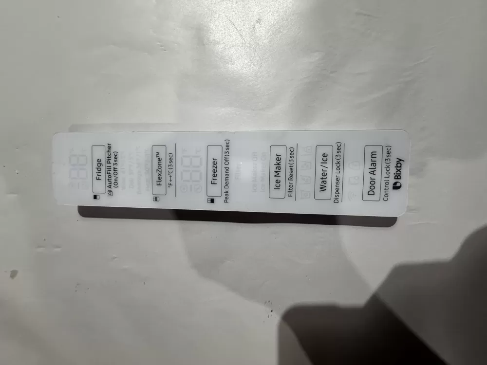 DA97-19962Q Samsung Refrigerator Control Cover Face
