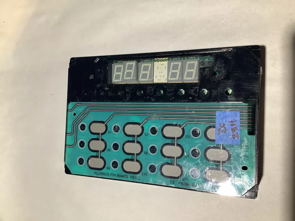 Speed Queen 806267P 804471P AP6333325 Washer UI Control Board AZ128100 | ZC2311